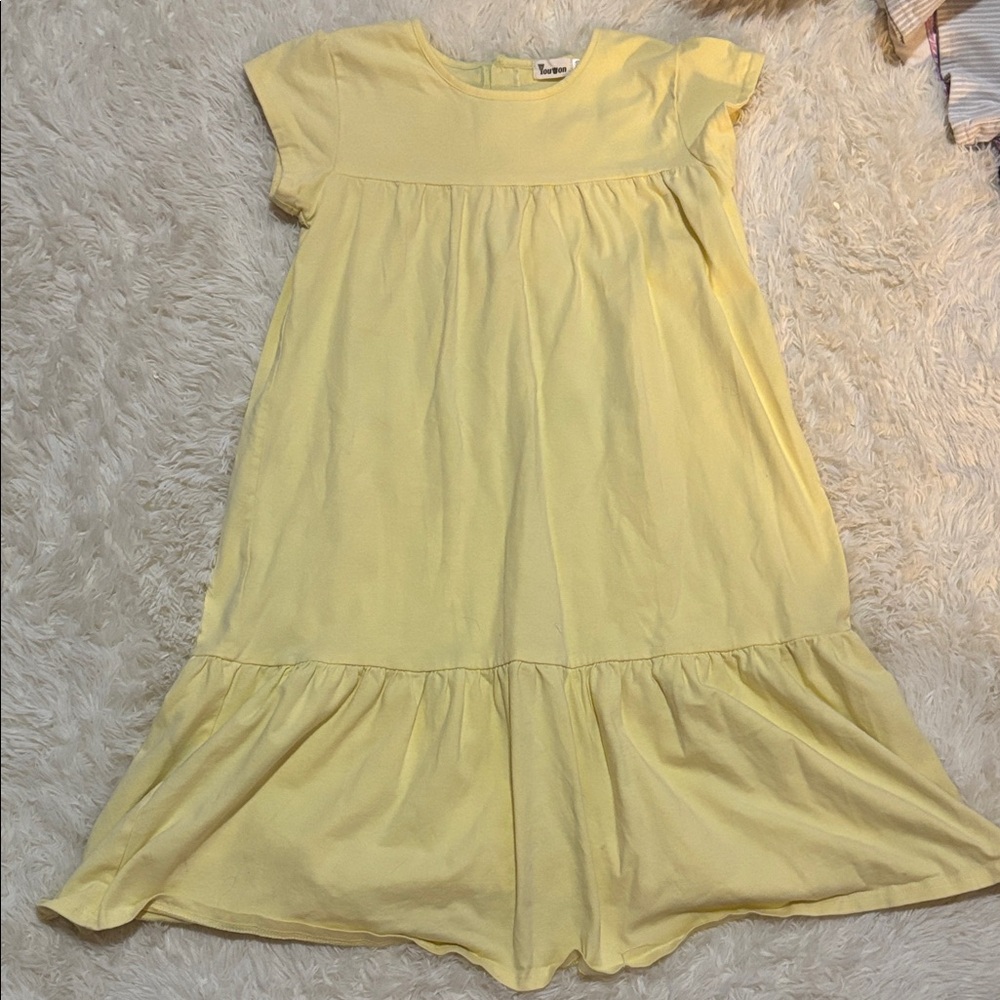Yellow Kids Dress